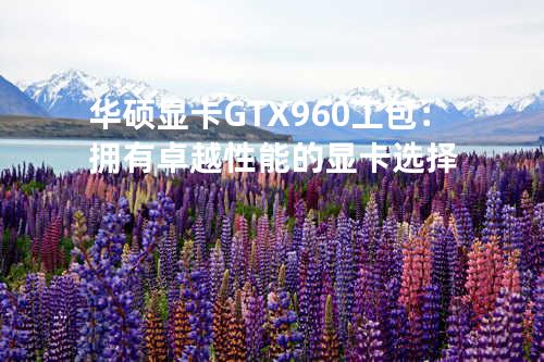 华硕显卡GTX 960工包：拥有卓越性能的显卡选择