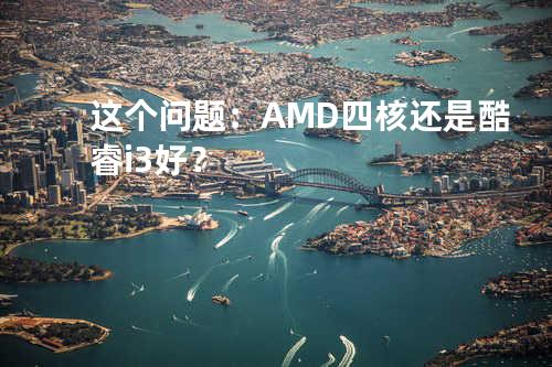 这个问题：AMD四核还是酷睿i3好？