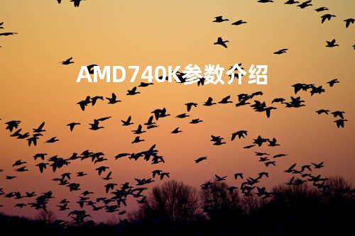 AMD 740K参数介绍