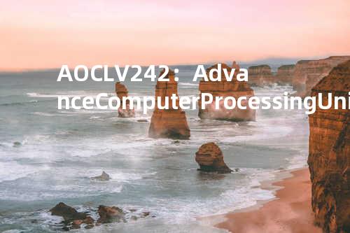 AOC LV242：Advance Computer Processing Unit型电脑性能极强